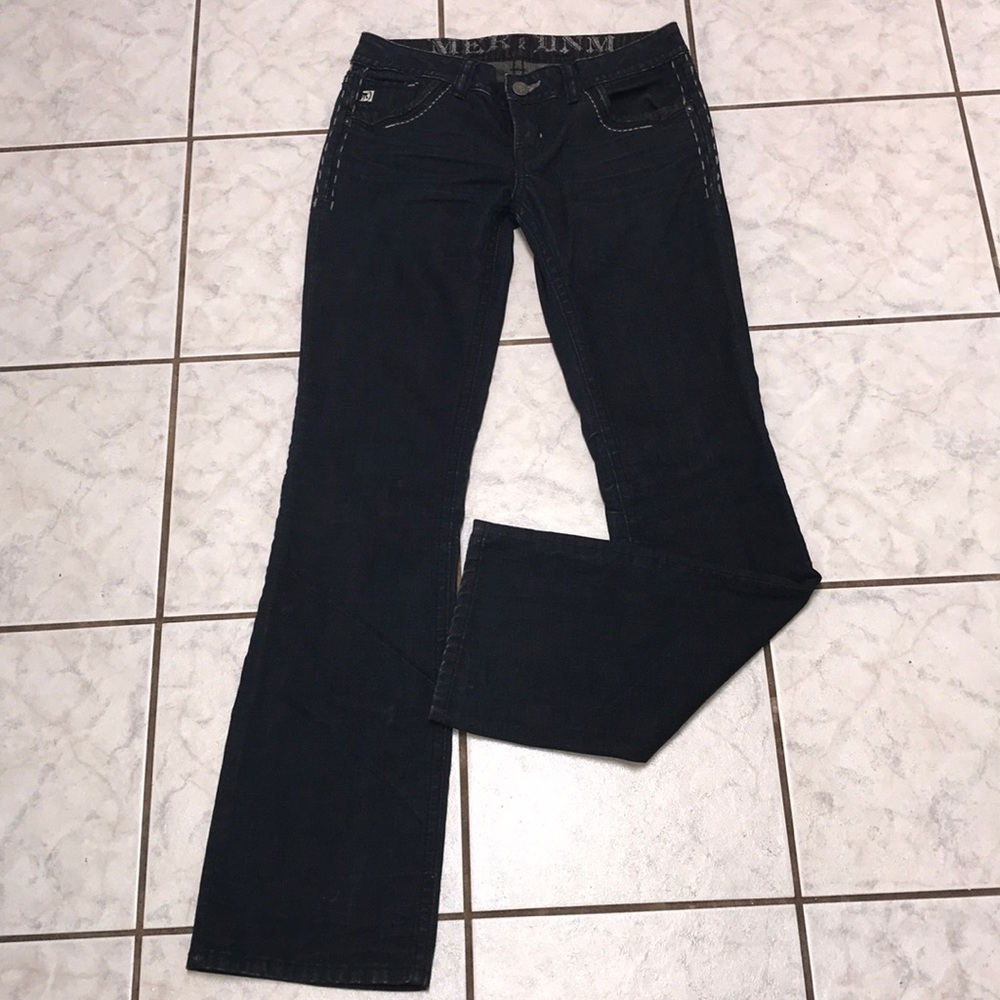 MEK Beijing Slim Boot size 29 29/34 jeans dark